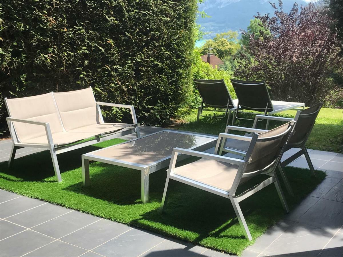 Appartement Sevrier Terrasse Et Jardin Dış mekan fotoğraf